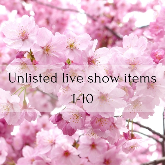 Other - Unlisted Live Show Listings <3